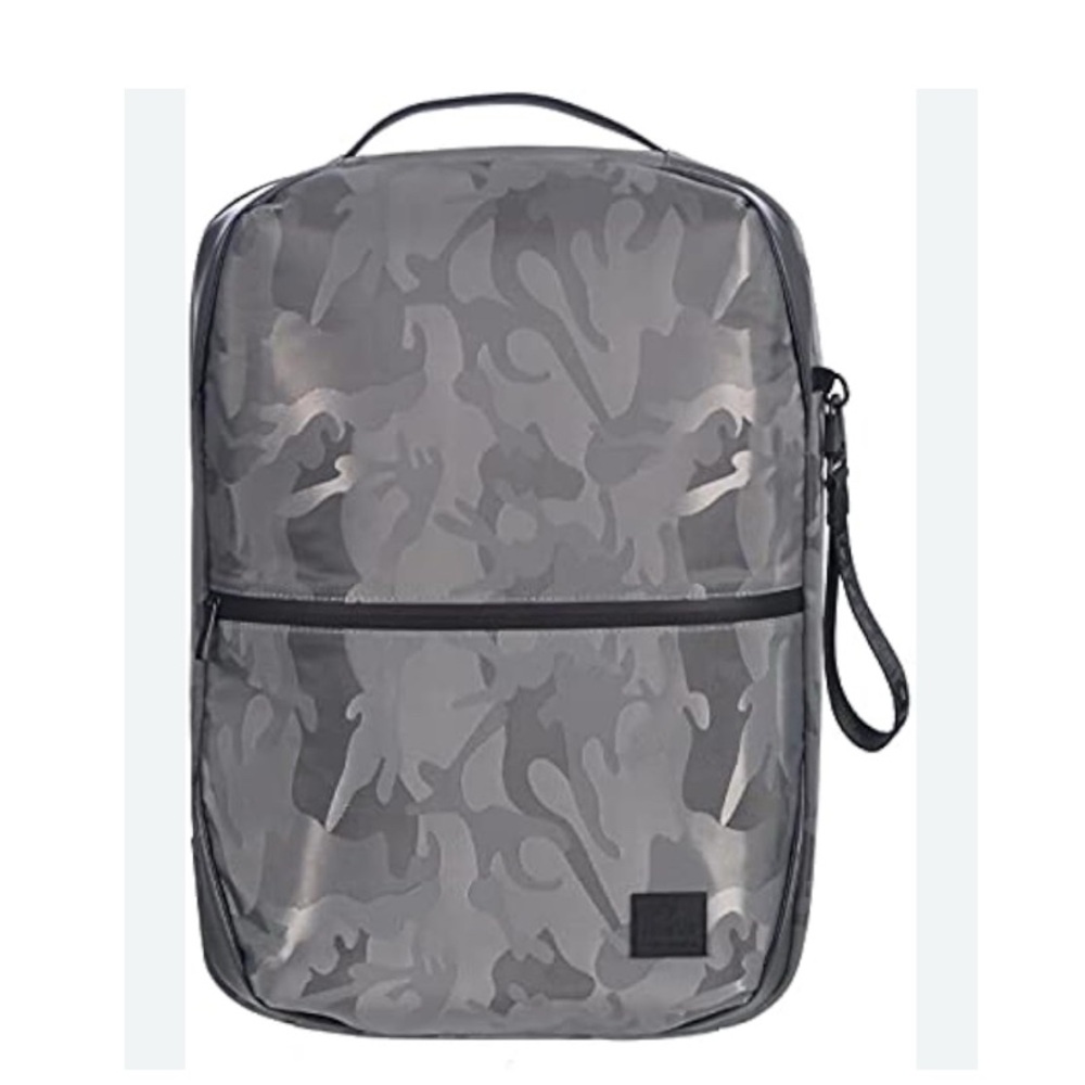 Gry Mattr by‎ Joe Mimran Backpack Travel Essentials Black Grey USB Laptop Tablet